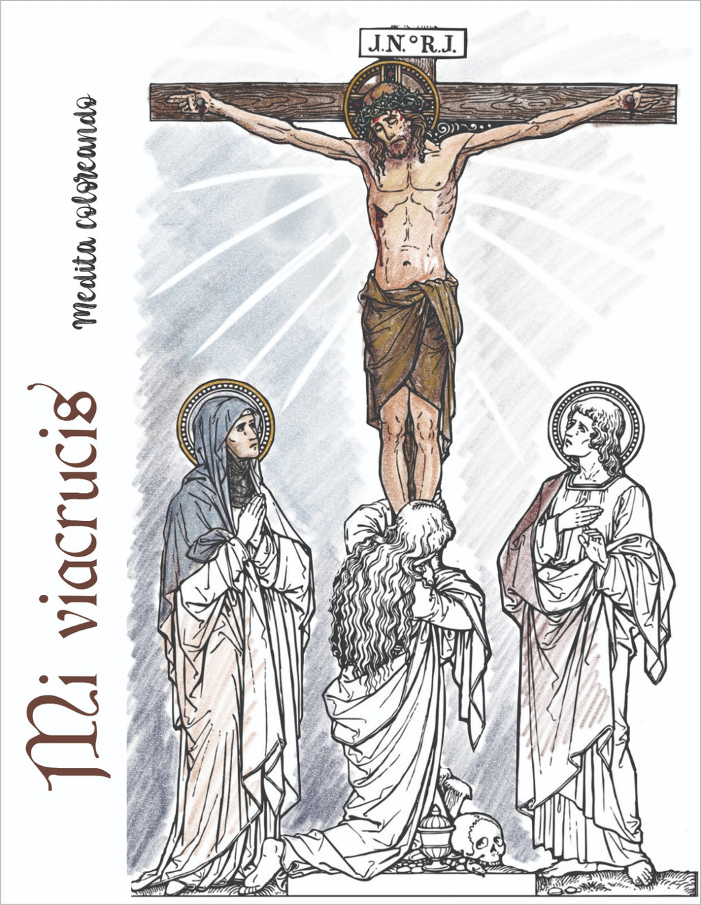 Mi Viacrucis (libro para colorear)
