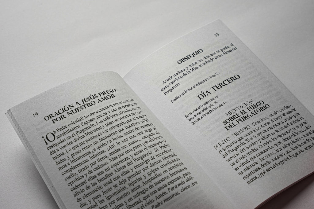 Novena a las Benditas Ánimas del Purgatorio