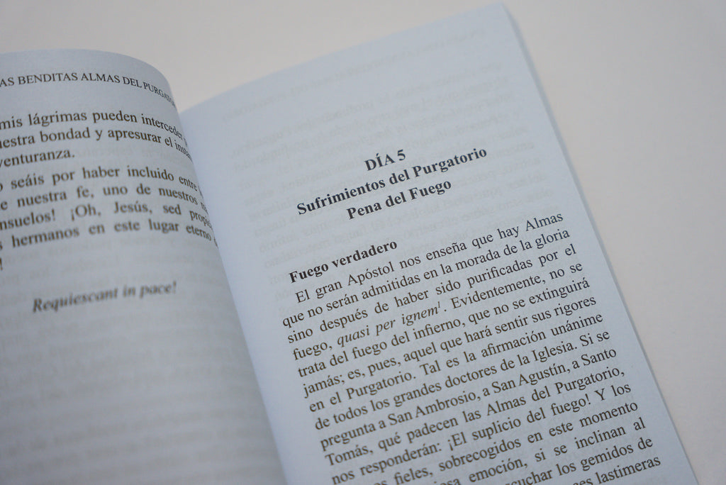 Un mes con las benditas Almas del Purgatorio