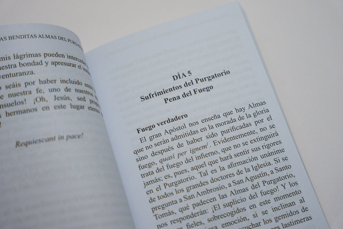 Un mes con las benditas Almas del Purgatorio
